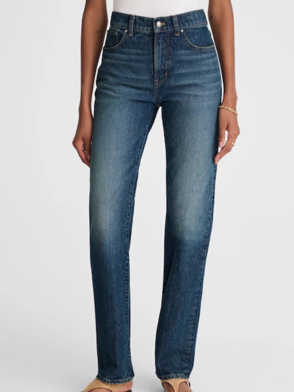 Madewell The Petite Longline Straight Jean Size 29